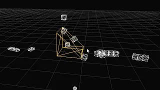 Making boxes fall on the slope 2 Riphix physics engine