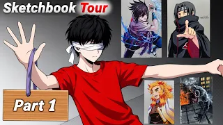 My sketch book tour part 1 | sketchbook tour 