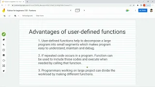 Python for beginners part 3 Functions