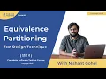 Software Testing tutorial - Equivalence partitioning in testing-Test Cases Design techniques in Hindi