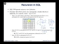 CS425 SQL Recursive Query