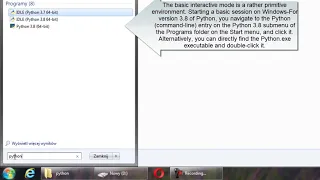 Python Tutorial 2021 - Lesson 3 First program in Python
