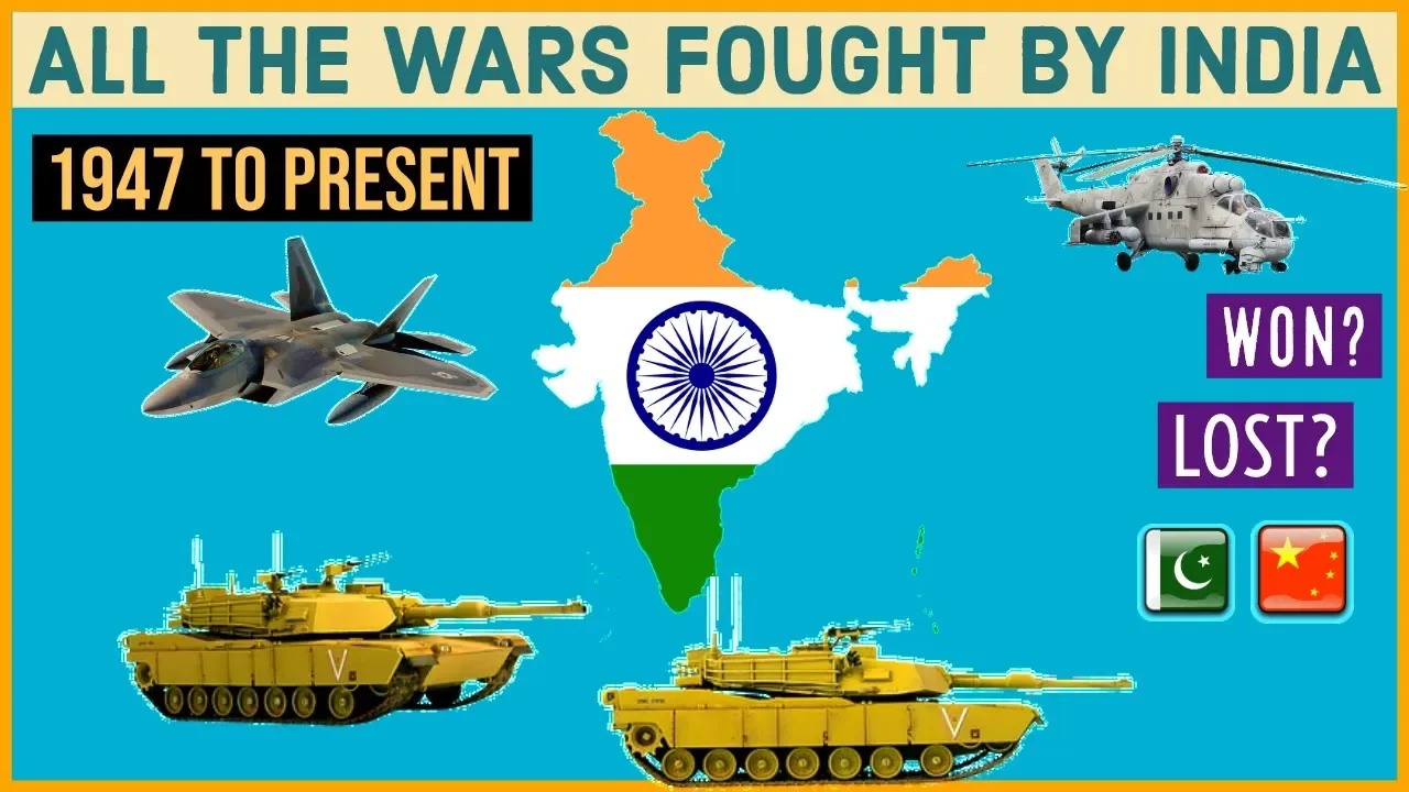 All The Wars Fought By India |  1947 To Present