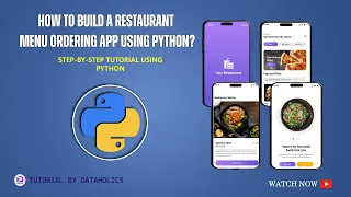 Python Project Restaurant Ordering Application Python Project for Beginners