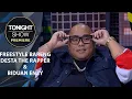 Download Lagu SAYKOJI TUNJUKKIN KEMAMPUAN RAPPER YANG UDAH NGERAP DARI TK  - Tonight Show Premiere