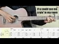 Download Lagu (Arash Buana, Raissa Anggiani) if u could see me cryin' in my room - Fingerstyle Guitar Cover +TAB