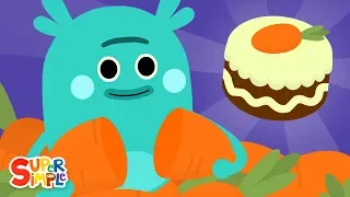 The Bumble Nums Make Chunky Carrot Cake Cartoon For Kids 