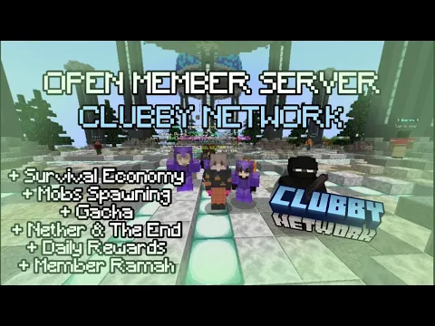 Minecraft server video for Clubby Network [New Era]
