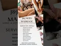 Relax pampered yourself with a spa day indulge in Massage with J J Need Massage Service