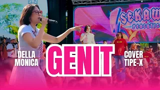 della monica genit cover tipe x one pro feat sekawan pengatigan