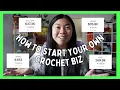 How to Start An Etsy Step-By-Step Tutorial for Beginners Part 2 Starting a Crochet Business