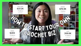 How to Start An Etsy Step-By-Step Tutorial for Beginners Part 2 Starting a Crochet Business