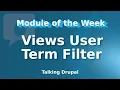 Drupal Module Views User Term Filter