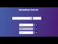 ToDo List In JavaScript With Source Code Source Code Projects