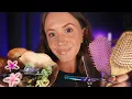 Hair play ASMR For Deep Sleep Brushing Cutting Clipping