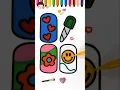 Satisfying Jelly Art Nail Art Coloring Heart Nail Art Jelly Painting