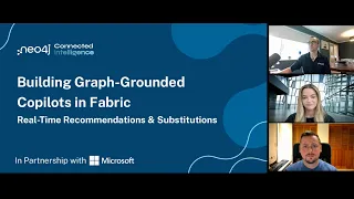 Building Graph-Grounded Copilots with Neo4j in Fabric: Real-Time Recommendations & Substitutions