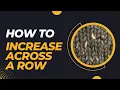 How to Increase Knit Stitches Evenly Across a Row