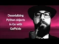 Deserializing Python objects in Go with GoPickle Marco Nicola Conf42 Golang 2021