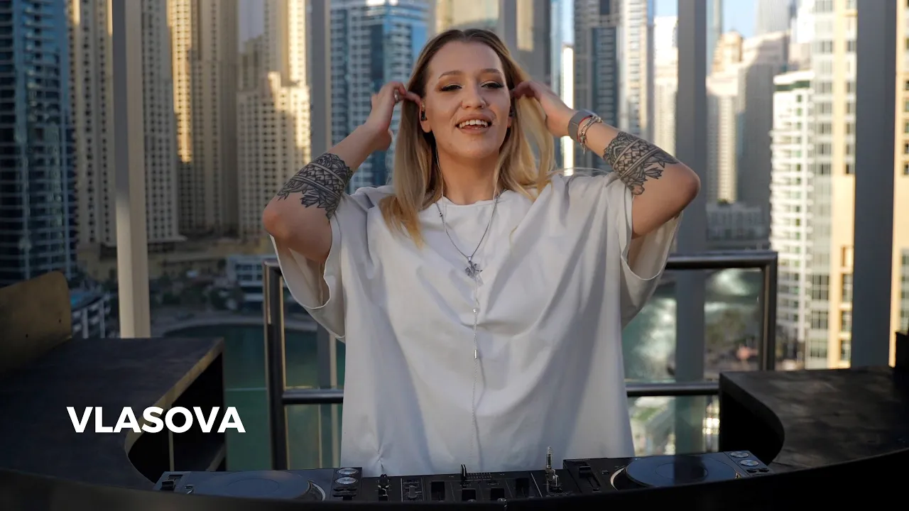 VLASOVA - Live @ DJanes, Dubai Marina UAE / Afro House DJ mix