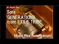 Sora/GENERATIONS from EXILE TRIBE [Music Box]