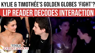 Kylie s Smile FADED When Timothee Said THIS Lip Reader DECODES Their Tense Golden Globes Convo