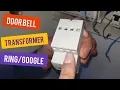 Doorbell transformer for installed in consumer unit