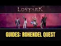 How to do Guides Rohendel Quest - How to go to Rohendel Dock