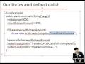 Lecture 34 Explicit throw an exception in java Hindi