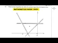 Mathematics Paper 1 2024 Internal Linear Programming