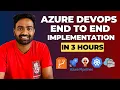 Realtime DevOps Project using Azure DevOps and GitOps Beginner to Advanced