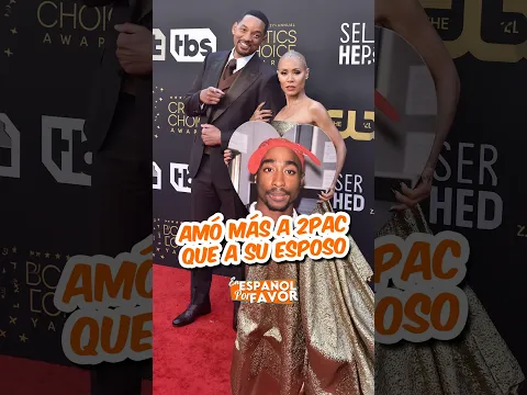 Jada Smith no dejó de amar a 2Pac y Will lo sabía #español #tupac #curiosidades #shorts