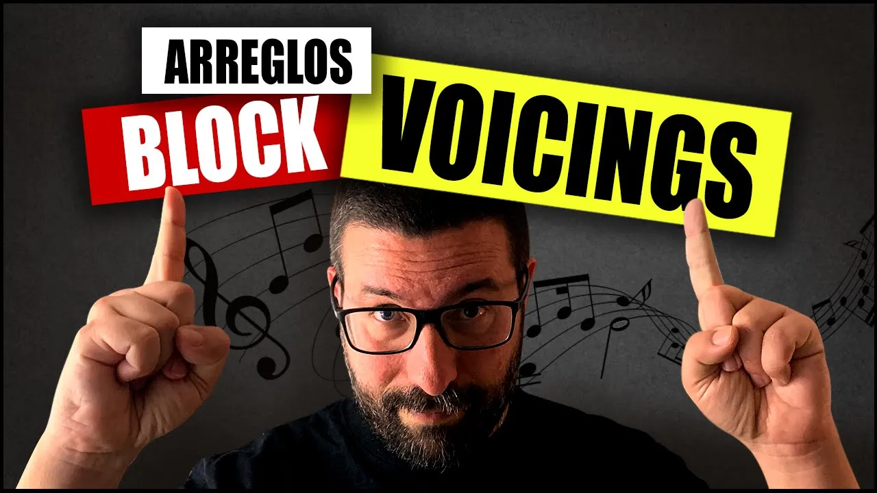 ARREGLOS MUSICALES - Armonizar Melodías con 🔥BLOCK CHORDS🔥