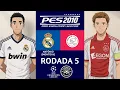 JOGO COMPLETO: PES 2010 - REAL MADRID X AJAX / FASE DE GRUPOS CHAMPIONS LEAGUE