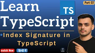 Index Signature in TypeScript TypeScript Full Course TypeScript Tutorial in Hindi