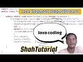 Read multiple files data using Java SequenceInputStream Class FileInputStream ShahTutorial