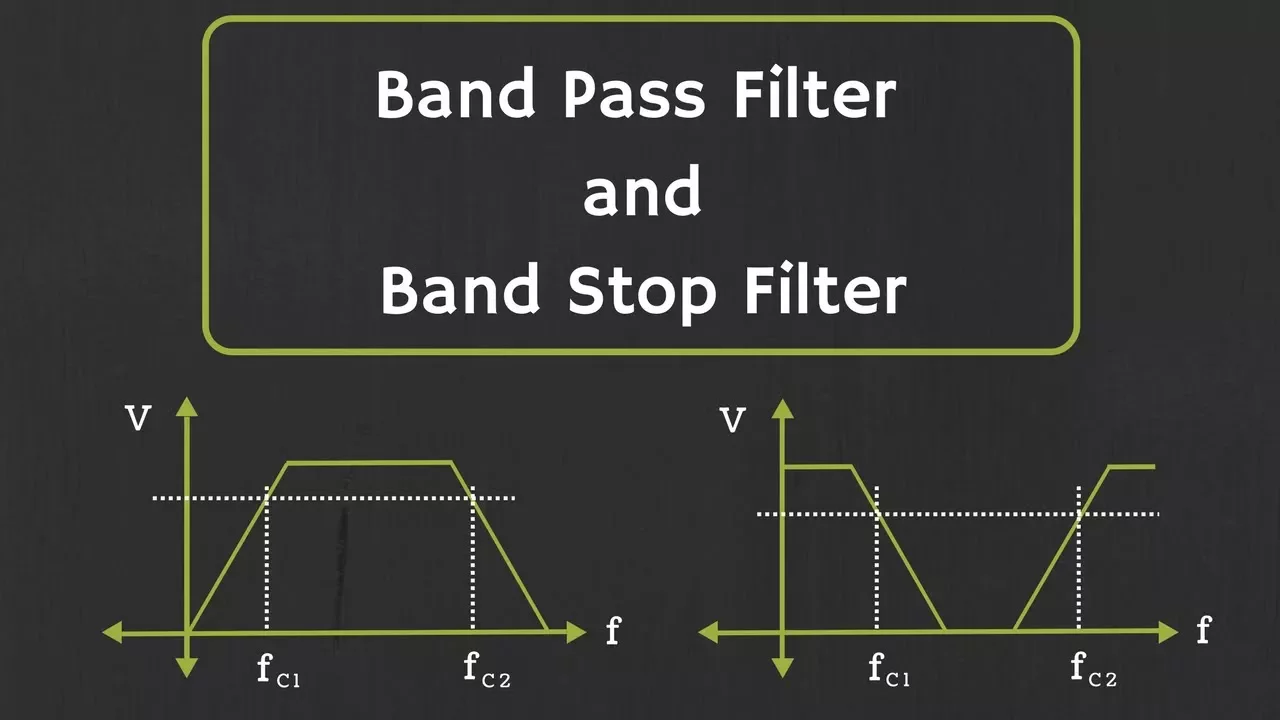 Band Pass Filter and Band Stop Filter Explained