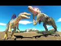 Download Lagu Zombie T-Rex EATS Other Dinosaurs - Animal Revolt Battle Simulator