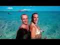 Swimming under waves at MY FAVORITE BEACH ON OAHU HI