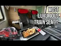 The MOST LUXURIOUS train seat?! | ÖBB Railjet BUSINESS CLASS | Tripreport