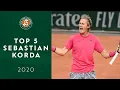 Sebastian Korda - TOP 5 Roland-Garros 2020