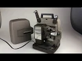 VINTAGE Bell Howell Autoload 245 BA 8MM Film Movie Projector Tested