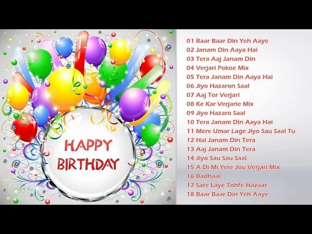 Download MP3 Happy Birthday | Local Birthday Songs | Oemar | Faziel | Mr Black & Others | Jukebox | 2018