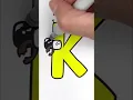 Coloring Alphabet Lore I J K L