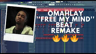 omah lay free my mind beat remake fl studio