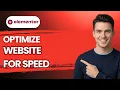 How to Optimize an Elementor Website for Speed 2026 Full Guide