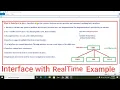 Interface in java with realtime example