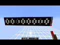 Fast Pistonless 8 bit counter in Minecraft - 4 Ticks per Increment