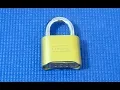 Picking 120 How to open a MasterLock 175D if you ve lost your combination