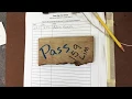 Bathroom Pass Sign Out